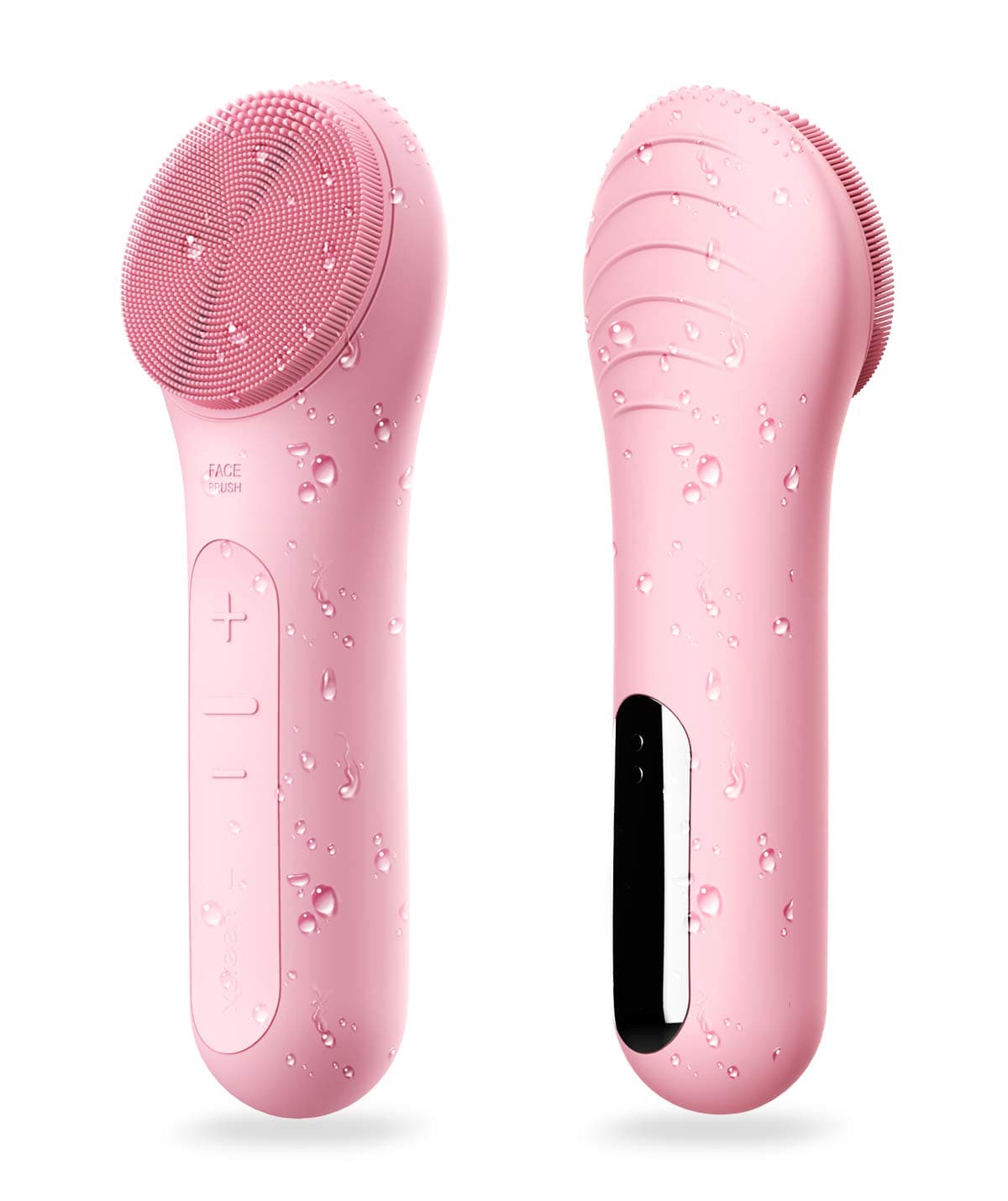 NågraCoola CLIE Electric Facial Cleansing Brush – Waterproof & Rechargeable (Pink)